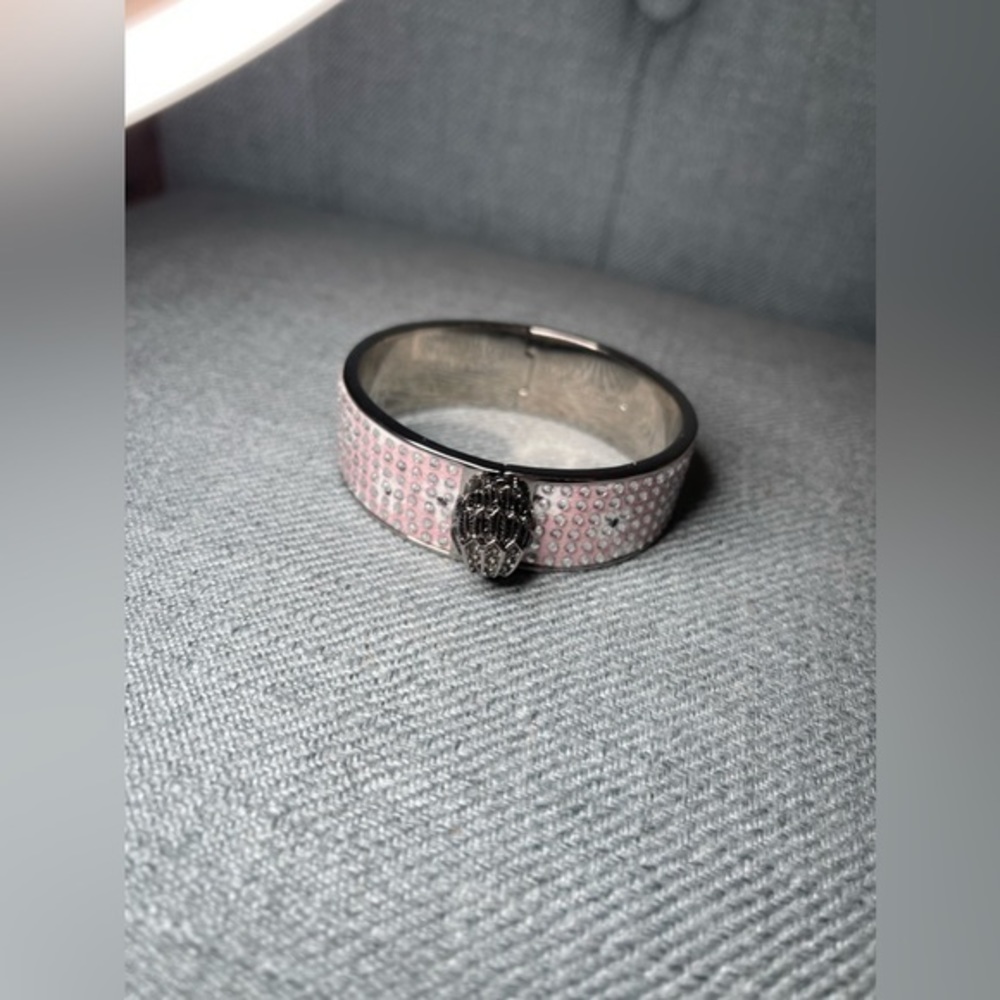 Kurt Geiger London NEW Pink Daisy Eagle Bangle